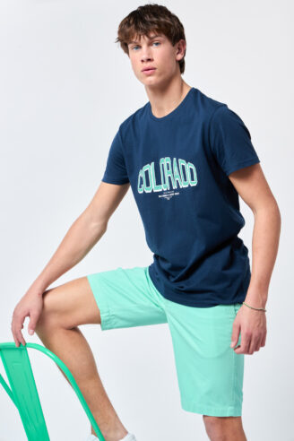 חולצת טי הדפס colorado zip