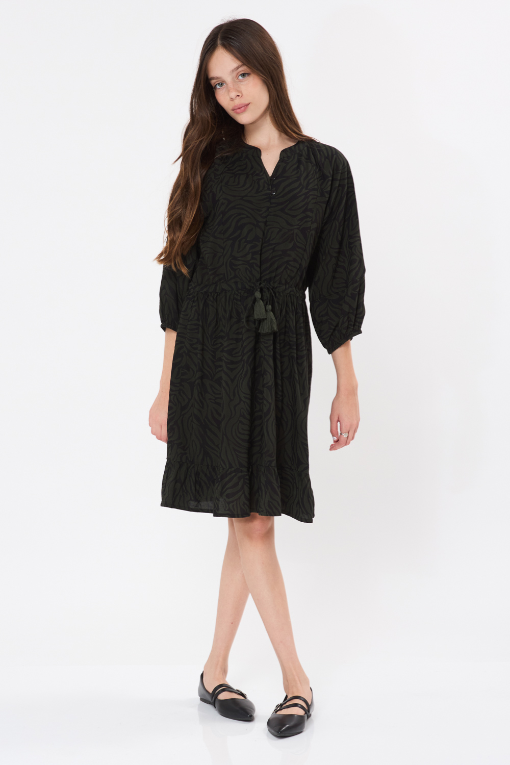 שמלת ילדות קומות מודפסת zip 6751117 01 (1)